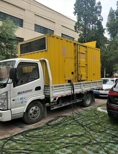 博爱发电车出租-柴油发电机组排烟系统设计要求及其考虑因素