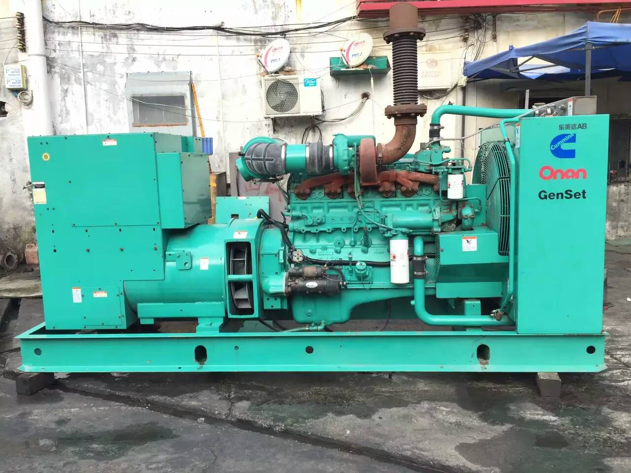 博爱租赁发电机-柴油发电机不正常冒烟的原因